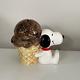 Peanuts Snoopy Chocolate Ice Cream Cone Bank, 1966 Junk Food Series