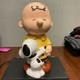 Peanuts Snoopy Hugging Charlie Brown Westland Giftware 2010 Cookie Jar Rare