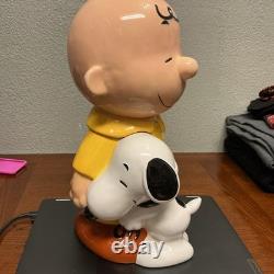 Peanuts Snoopy Hugging Charlie Brown Westland Giftware 2010 Cookie Jar RARE