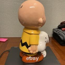 Peanuts Snoopy Hugging Charlie Brown Westland Giftware 2010 Cookie Jar RARE