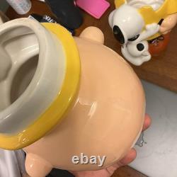 Peanuts Snoopy Hugging Charlie Brown Westland Giftware 2010 Cookie Jar RARE