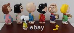 Peanuts Snoopy Japanese Figurine Set Sun Hing Toys Lucy Linus Charlie Brown