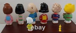 Peanuts Snoopy Japanese Figurine Set Sun Hing Toys Lucy Linus Charlie Brown