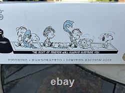 Peanuts Snoopy Linus Scene The Best Of Friends Will Always Surprise You! Sealed