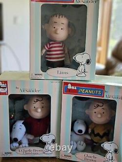 Peanuts / Snoopy Madame Alexander 9 Inch Dolls Charlie Brown (2 Types) & Linus