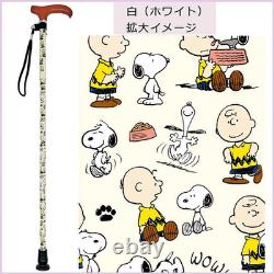 Peanuts Snoopy Pliable Cane Charlie Brown Walking Cane Brown 184948-23 Japan