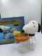 Peanuts Snoopy & Woodstock Charlie Brown 12 Inch Cookie Jar Treasure Craft