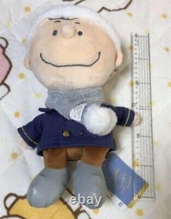 Peanuts Sold Out Brand New Unused USJ Limited Charlie Brown Plush Toy Winter
