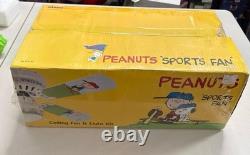 Peanuts Sports Fan Ceiling Fan & Light Kit 42 1988 Snoopy Charlie Brown 4224-SP