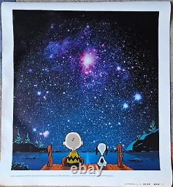 Peanuts Stars Charlie Brown Snoopy NASA photo 122/175 Fine Art Print CANVAS XL