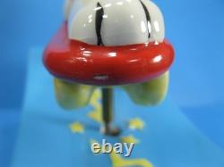 Peanuts Super Snoopy & Woodstock Willitt's Ceramic Music Box HTF WORKS