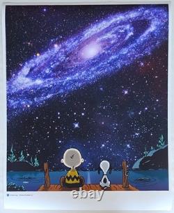 Peanuts The Andromeda Galaxy NASA Space Snoopy Charlie Brown 57/299 Art Print