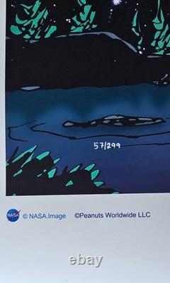 Peanuts The Andromeda Galaxy NASA Space Snoopy Charlie Brown 57/299 Art Print