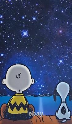 Peanuts The Andromeda Galaxy NASA Space Snoopy Charlie Brown 57/299 Art Print