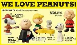 Peanuts Ultra Detail Figure S2 Vampire Charlie Brown Snoopy Detective Schroeder