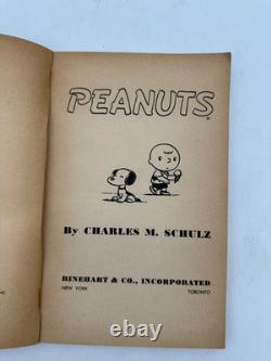 Peanuts by Charles Schulz 1952 True First Edition First Printing Rinehart