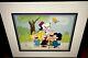 Peanuts Cel Charlie Brown Snoopy Home Coming Signed Bill Melendez Rare Art Cell