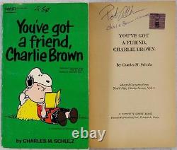 Peter Robbins Signed Charlie Brown All This and Snoopy, Too Book OCD Exclusive
