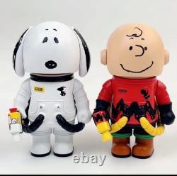 Pop Mart Mega Space Molly 100% Charlie Brown Snoopy Exclusive Figure Authentic