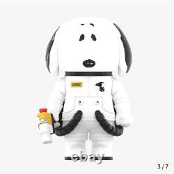 Pop Mart Mega Space Molly 100% Charlie Brown Snoopy Exclusive Figure Authentic