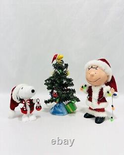 Possible Dreams Clothtique Merry Christmas Charlie Brown Snoopy Peanuts Dept 56