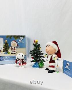 Possible Dreams Clothtique Merry Christmas Charlie Brown Snoopy Peanuts Dept 56