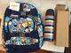 Pottery Barn Peanuts Snoopy Backpack+large Water Bottle School Charlie Brown Dog