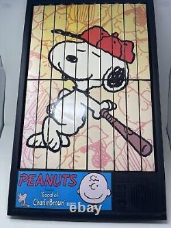 Power Pictures Peanuts Animated Picture Featuring Charlie Brown Wall Hanging HTF