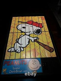 RARE Animated Animations Power Picture CBS Snoopy Peanuts Good ol Charlie Brown