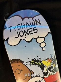 RARE Charlie Brown Peanuts Tyshawn Jones Snoopy Woodstock King Skateboard Deck