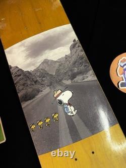 RARE Element Peanuts Skateboard Deck Snoopy Charlie Brown Mountain Landscapes