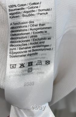 RARE Lacoste x Peanuts Men's White Hoodie Snoopy Charlie Brown Graphic Print L