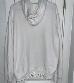 RARE Lacoste x Peanuts Men's White Hoodie Snoopy Charlie Brown Graphic Print L