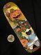 Rare Peanuts Attack Of The Great Pumpkin Skateboard Deck Snoopy Charlie Brown