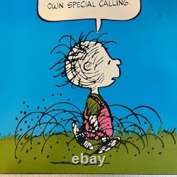 RARE Peanuts Pigpen Springbok Large Poster Great Condition Snoopy Charlie Brown