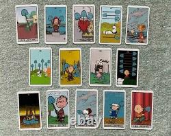 RARE Peanuts Tarot Deck 78 Cards OOP Charlie Brown, Snoopy, Lucy, Linus