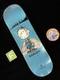 Rare Pigpen Elements Peanuts Skateboard Deck Sascha Snoopy Charlie Brown 8.5