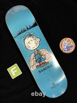 RARE Pigpen Elements Peanuts Skateboard Deck Sascha Snoopy Charlie Brown 8.5