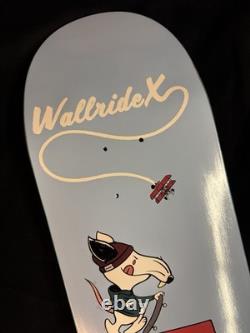 RARE SIGNED Jeff DeChesare Charlie Brown Roof Rat Snoopy Peanuts Skateboard Deck