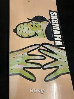 RARE Sk8mafia Snoopy Peanuts Kellen James Skateboard Deck Charlie Brown Shrink