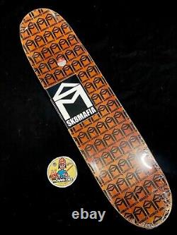 RARE Sk8mafia Snoopy Peanuts Kellen James Skateboard Deck Charlie Brown Shrink