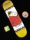 Rare Snoopy Jacket Charlie Brown Finesse Peanuts Skateboard Deck 75 Anniversary