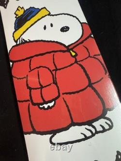 RARE Snoopy Jacket Charlie Brown Finesse Peanuts Skateboard Deck 75 Anniversary