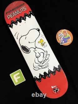 RARE Snoopy Woodstock Charlie Brown Finesse Peanuts Skateboard 75 Years Edition