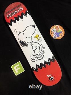 RARE Snoopy Woodstock Charlie Brown Finesse Peanuts Skateboard 75 Years Edition