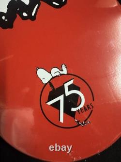 RARE Snoopy Woodstock Charlie Brown Finesse Peanuts Skateboard 75 Years Edition
