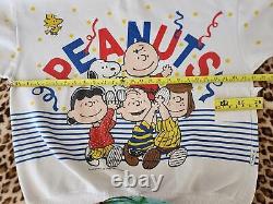 RARE VINTAGE Genuine Peanuts SNOOPY CHARLIE BROWN Sweatshirt XL EXCELLENT