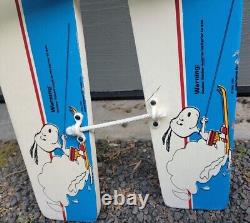 RARE Vintage 1965 Team Snoopy Water Skis Charlie Brown Peanuts. EXTREMELY NICE