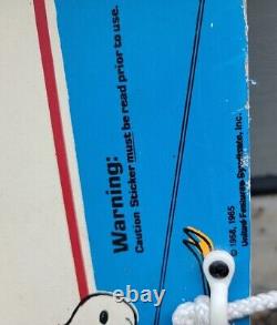 RARE Vintage 1965 Team Snoopy Water Skis Charlie Brown Peanuts. EXTREMELY NICE