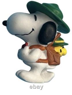 Rare 1966 Applause Peanuts PVC Figure Lot Snoopy Lucy Charlie Brown Set of 5